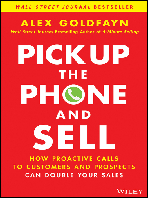 Cover image for Pick Up the Phone and Sell